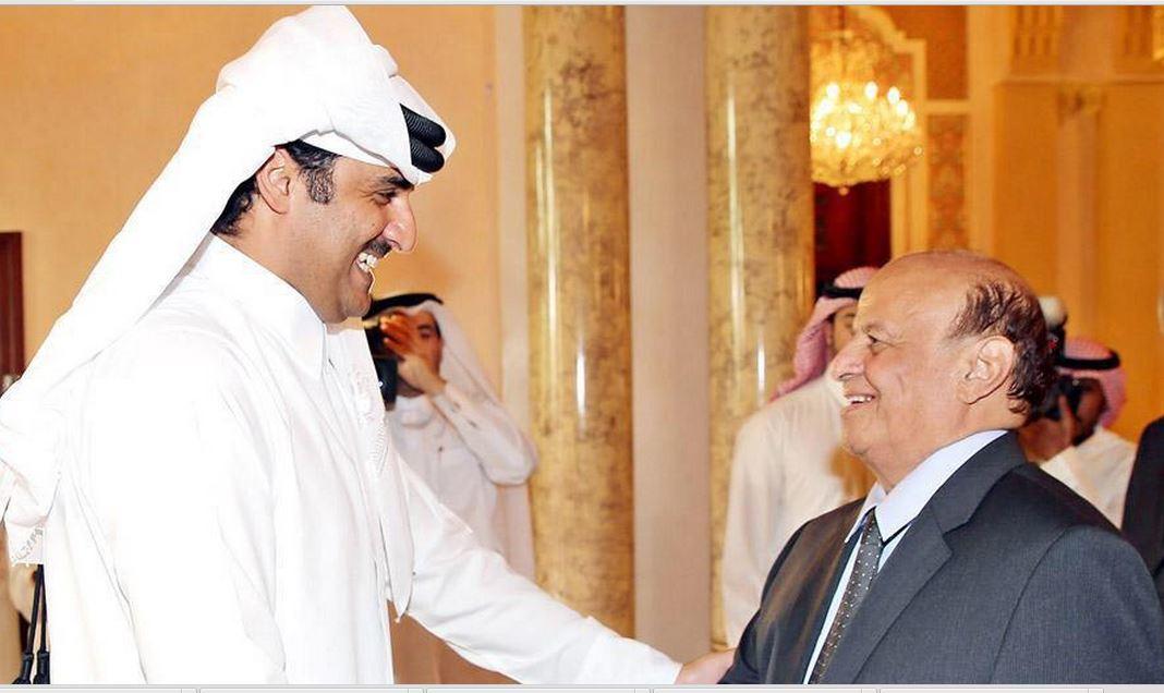 الي قطرالثلاثاء: الرئيس اليمني يلتقي الشيخ تميم في الدوحة
